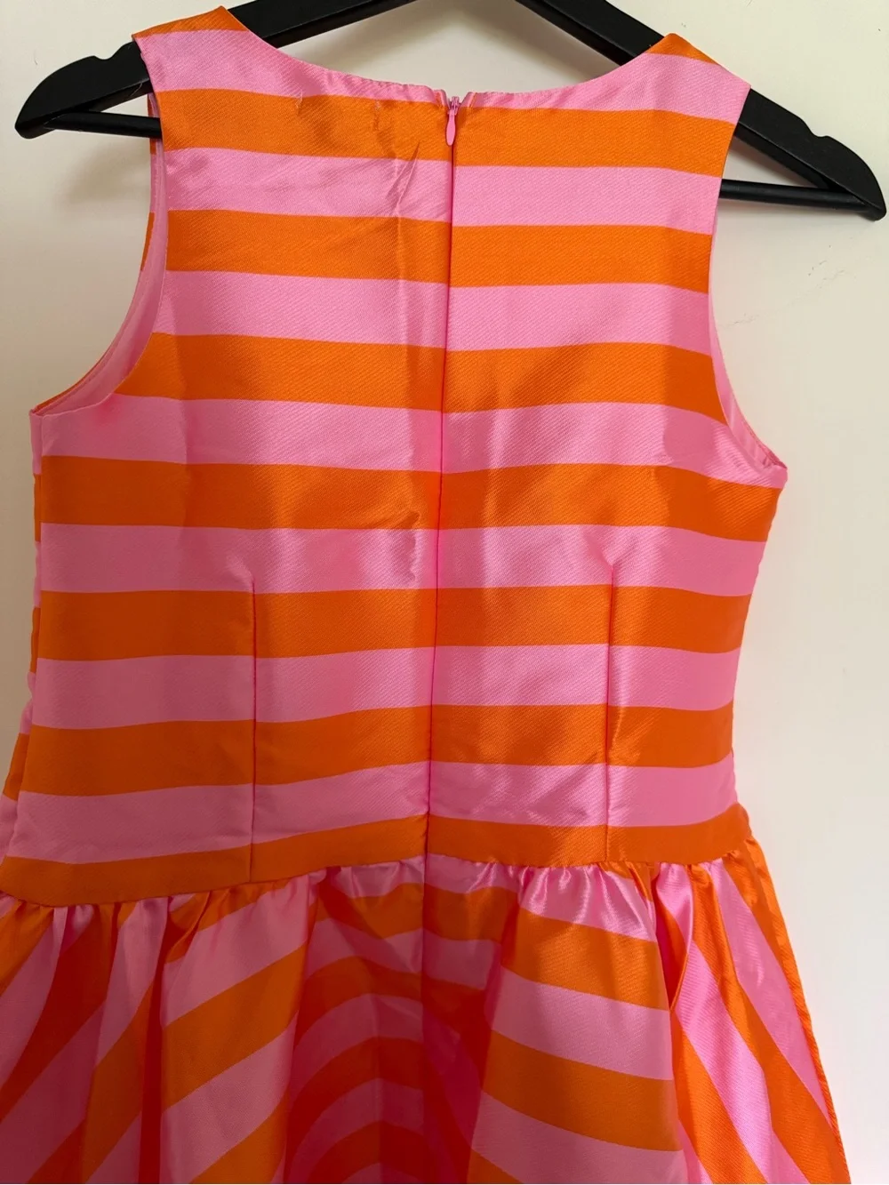 Habitual Pink & Orange Sleeveless Striped Dress